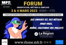 Affiche du forum orientation, métiers et emplois à Genas les 3 et 4 mars 2023