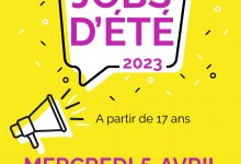 Affiche forum jobs d'été Saint-Symphorien-d'Ozon le 5 avril 2023