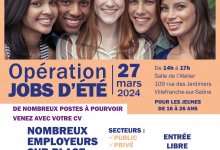 Visuel Forum Jobs d'été à Villefranche-sur-Saône le 27 mars 2024