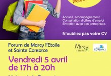 Forum jobs d'été à Marcy-l'Etoile le 5 avril 2024